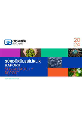 Coşkunöz Metal Form Sürdürülebilirlik Raporu